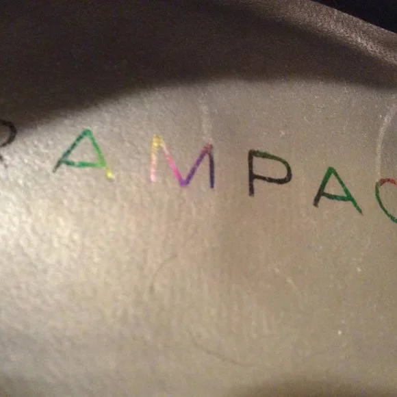 RAMPAGE Black matte 1" platform pumps; 4" curvy block heels; NWOT SIze 8.5 M. - Picture 4 of 7